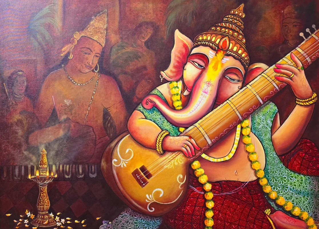 A Heartfelt Note on the Paintings of Sangita Agarwal