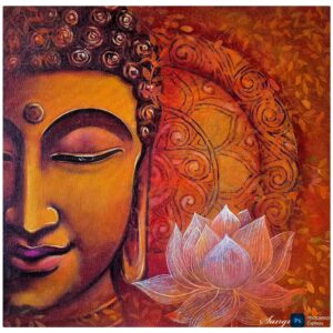 Whispers of Serenity (Acrylic painting on canvas)